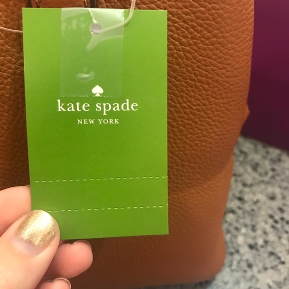 Kate spade Evangelie Larchmont cognac crossbody - Picture 3 of 8